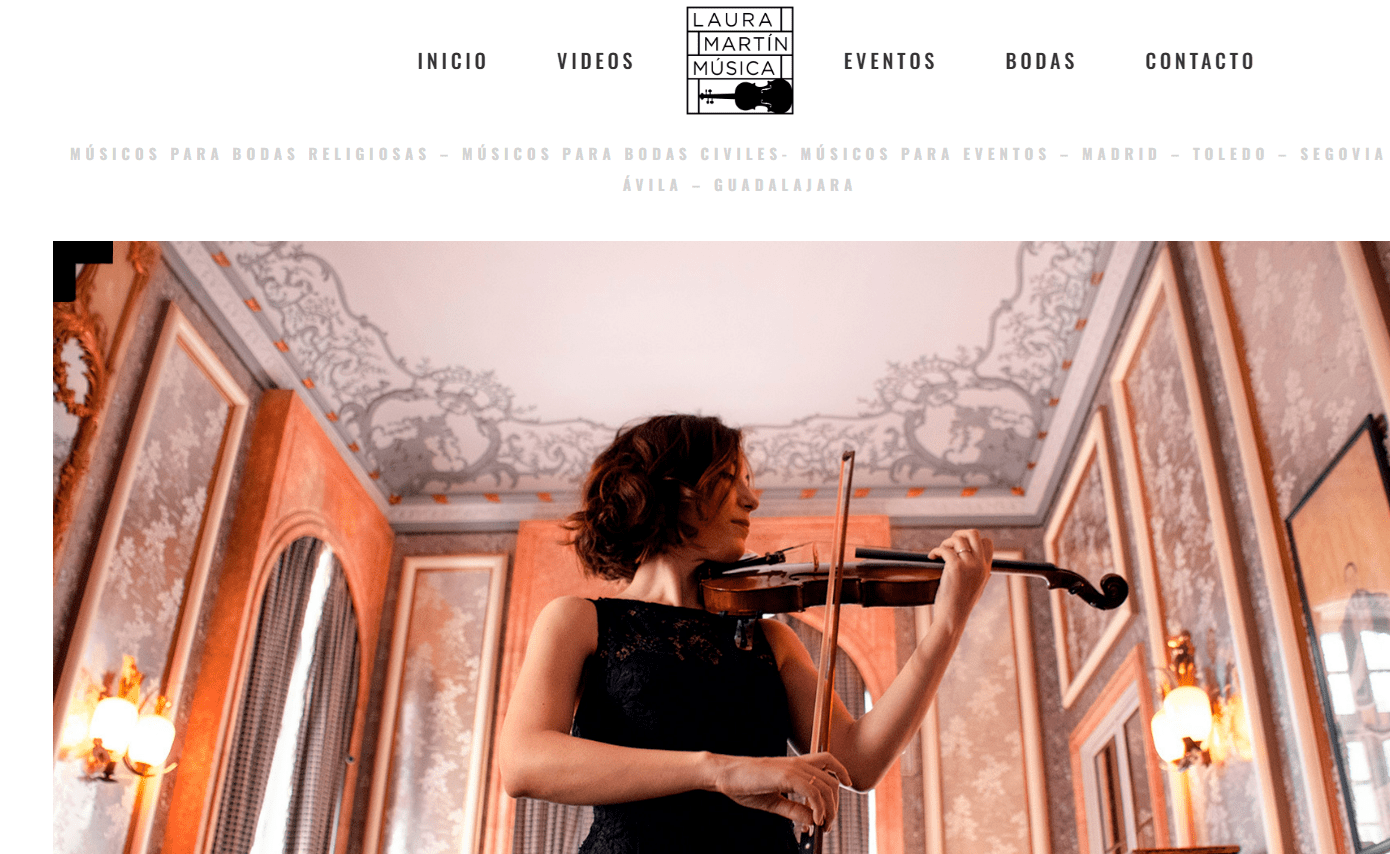 Laura Martín Música - música para bodas Madrid - músicos para eventos Madrid