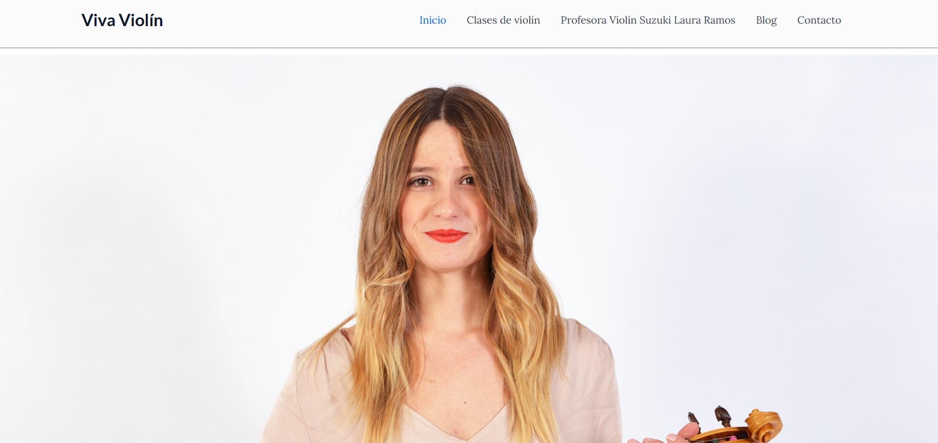 VivaViolín Madrid - profesora violín Suzuki Madrid - Laura Ramos clases violín niños